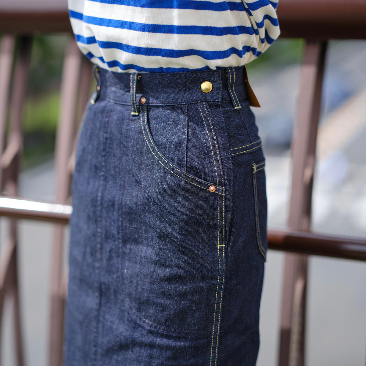 618 MARILYN Ⅵ DENIM ONE WASH