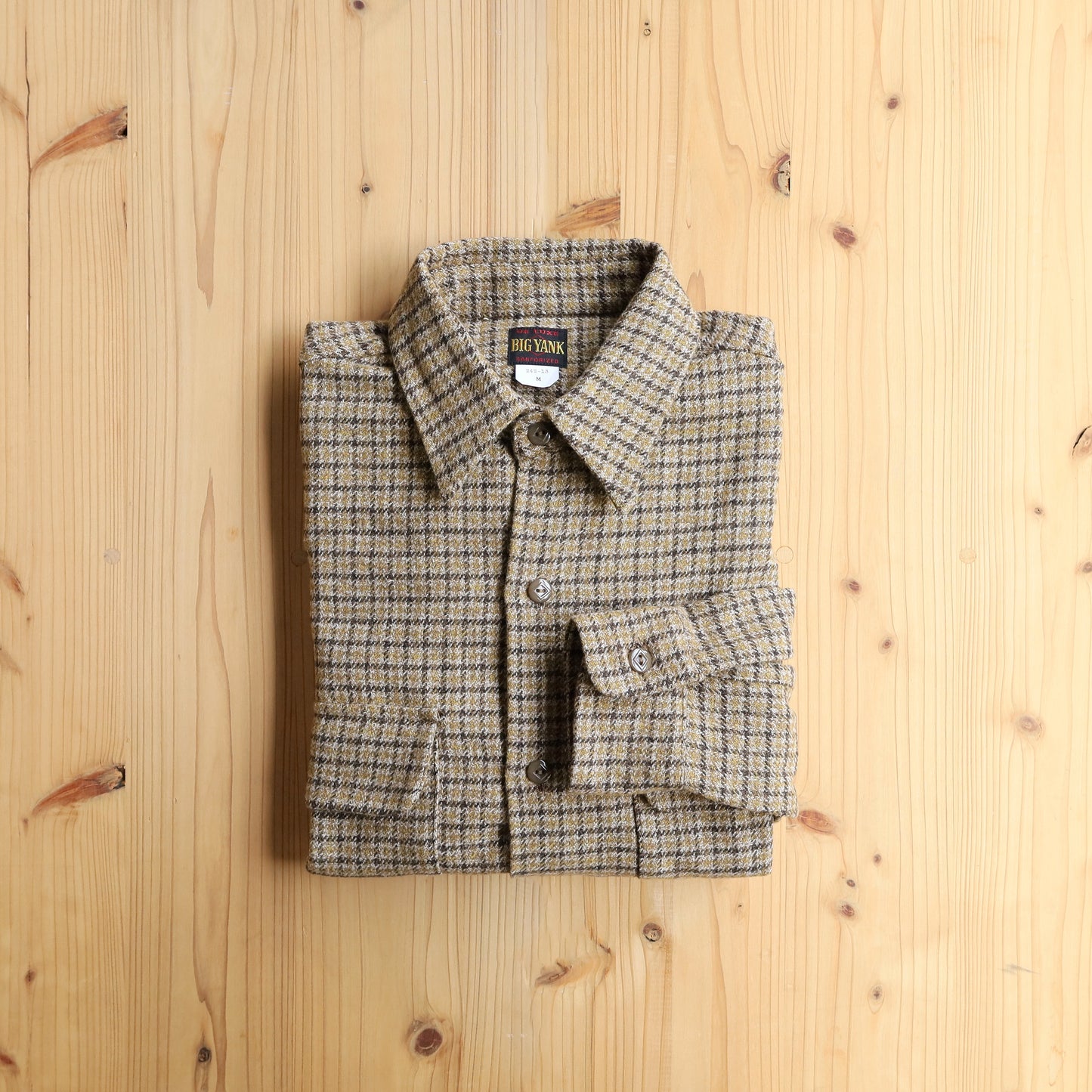 BIG YANK ROGER SHIRTS COTTON TWEED PLAID