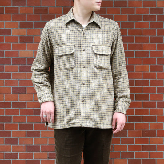 BIG YANK ROGER SHIRTS COTTON TWEED PLAID