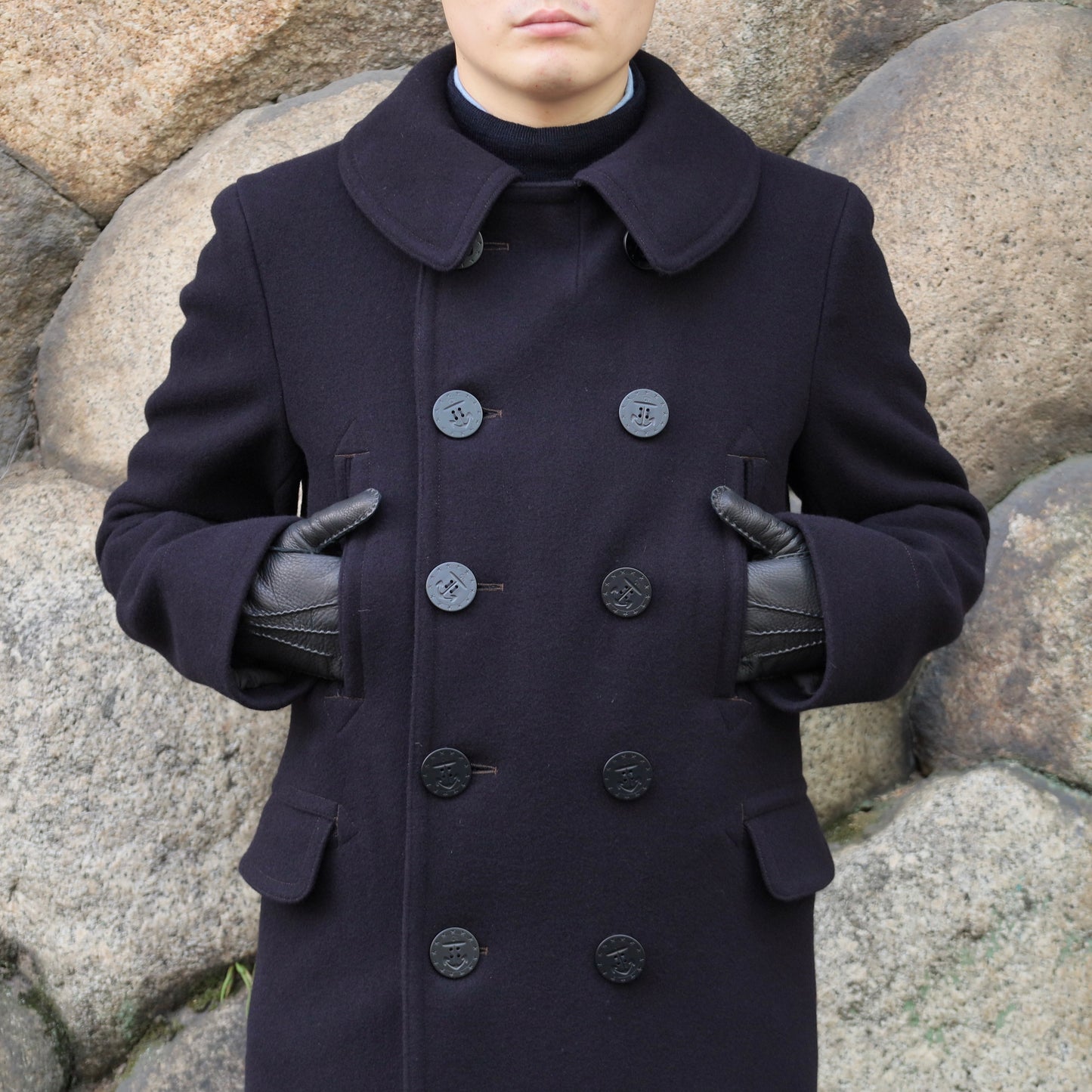 PEA COAT LONG MADE IN JAPAN