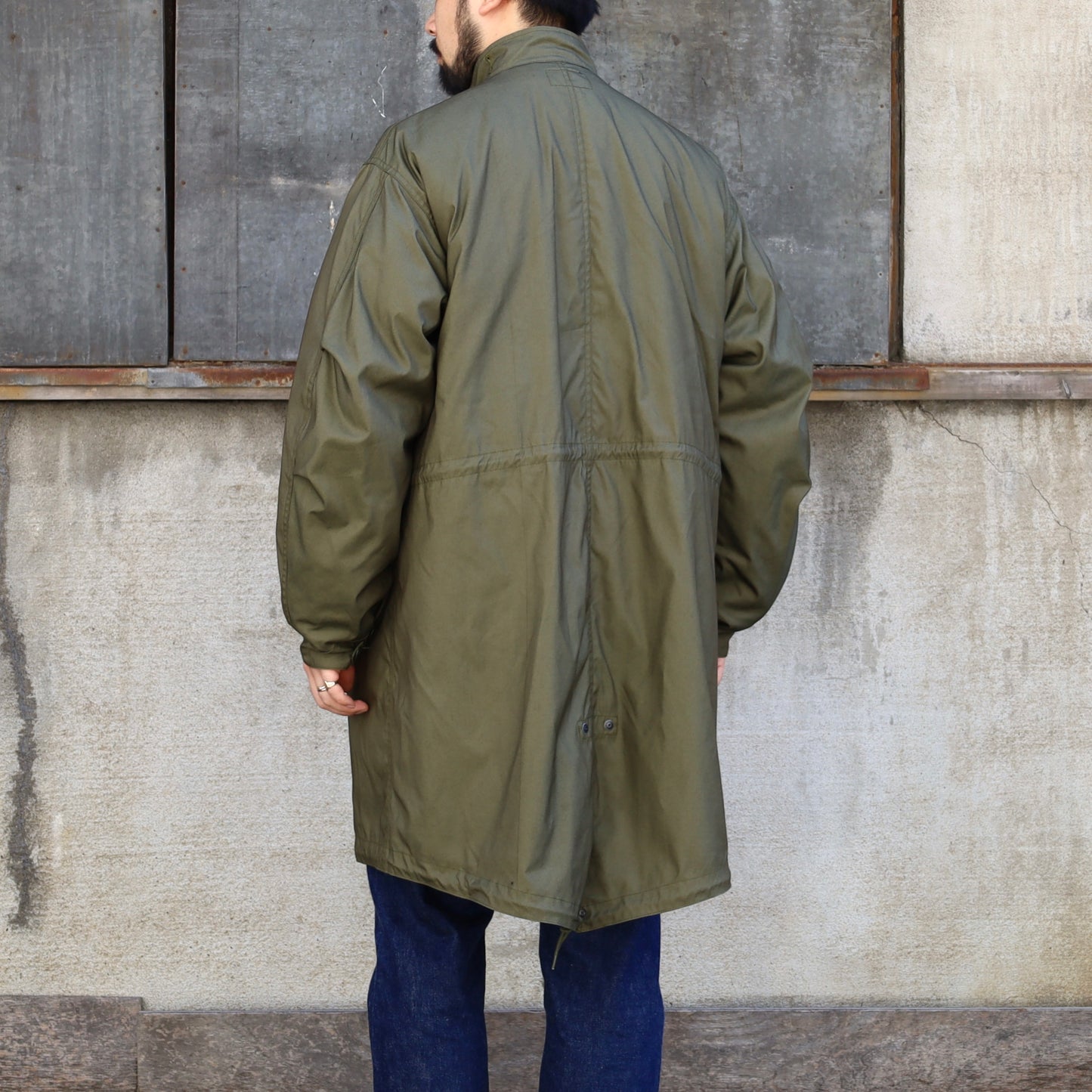 RMFC M65 FISHTAIL PARKA VINTAGE POPLIN  with DOWN LINER OLIVE