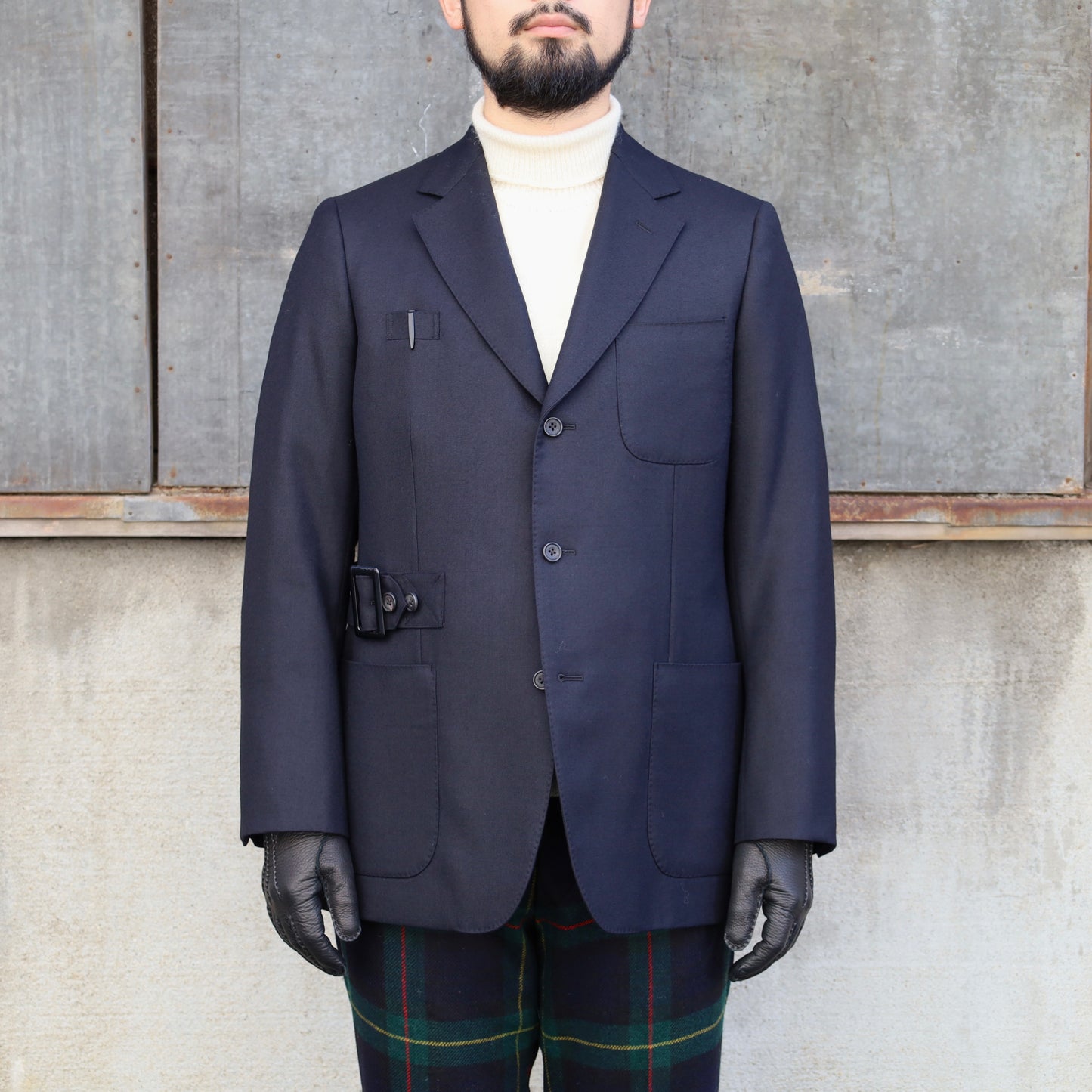 TRAVEL JACKET WOOL SERGE