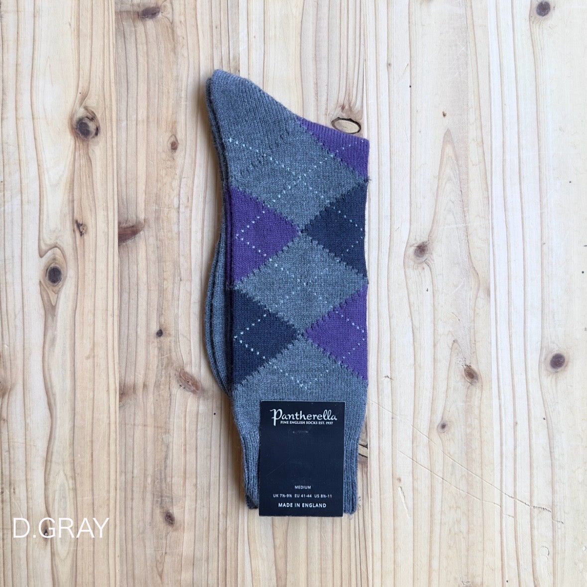 PANTHERELLA ARGYLE SOCKS WOOL