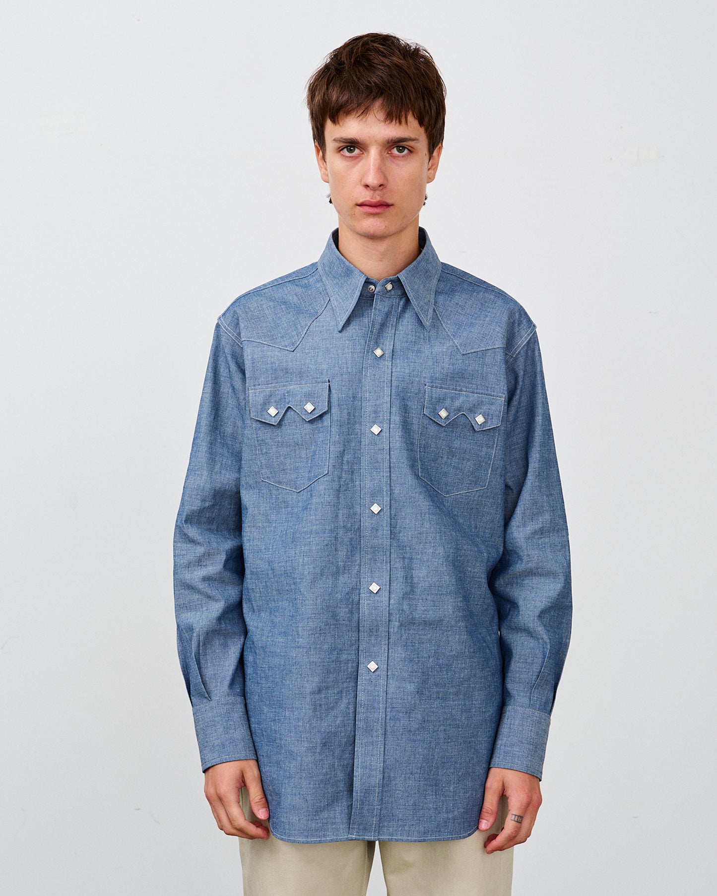 HARRISON SHIRTS CHAMBRAY