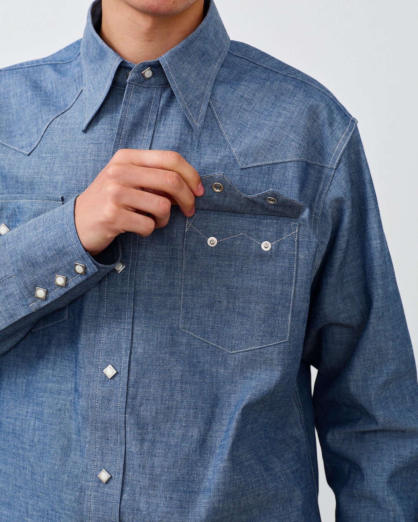 HARRISON SHIRTS CHAMBRAY