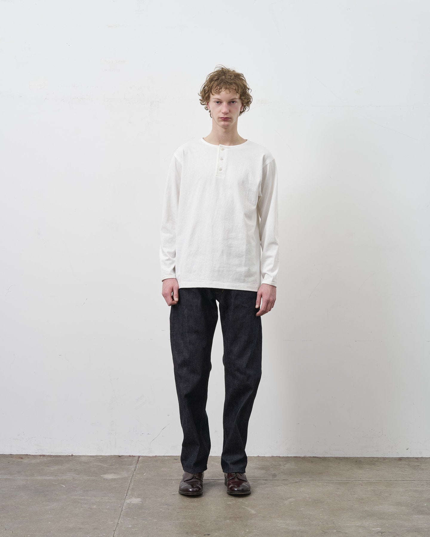 BIG YANK HENRY NECK TEE L/S 【Launch on 27th June】