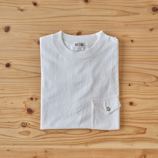 BIG YANK Y1935 POCKET TEE WHITE