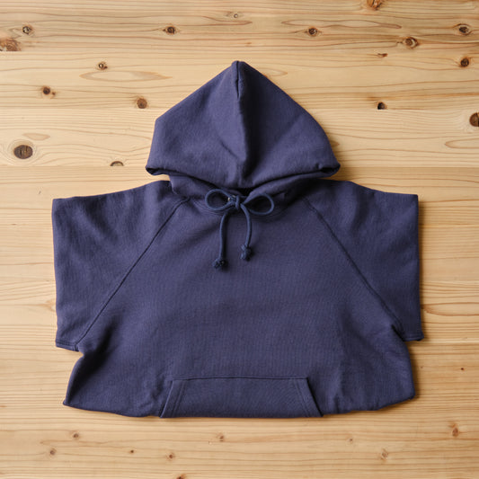 SWEAT PARKA RAGLAN SLEEVE NAVY