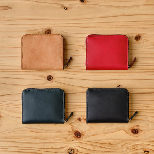 ANATOMICA×GANZO WALLET HORSE BUTT MEDIUM