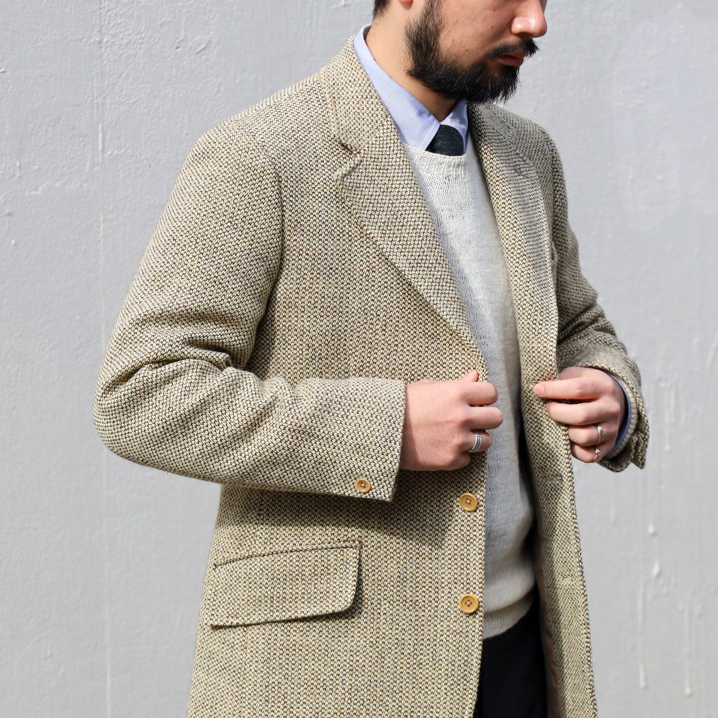 DUNN JACKET WOOL TWEED