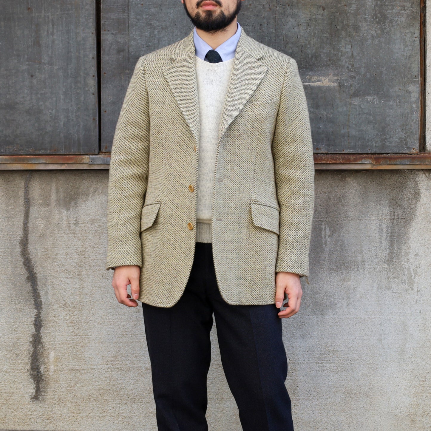 DUNN JACKET WOOL TWEED