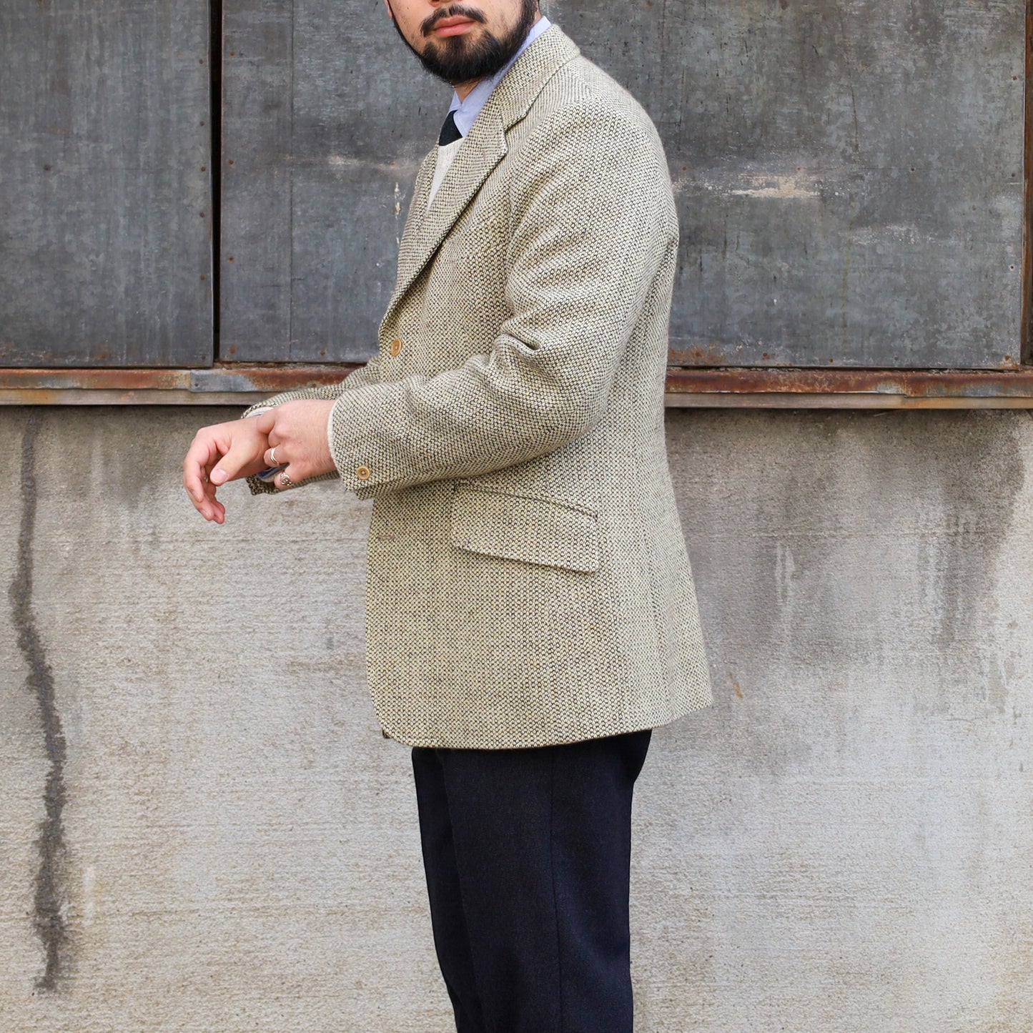 DUNN JACKET WOOL TWEED