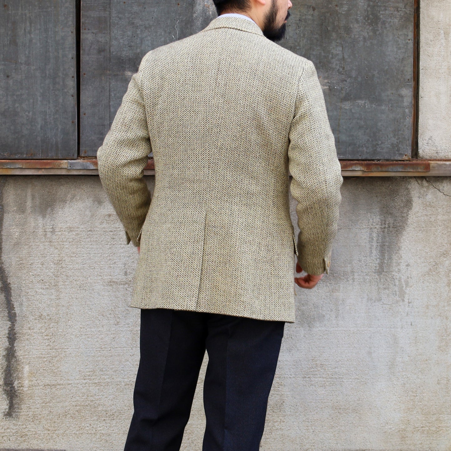 DUNN JACKET WOOL TWEED