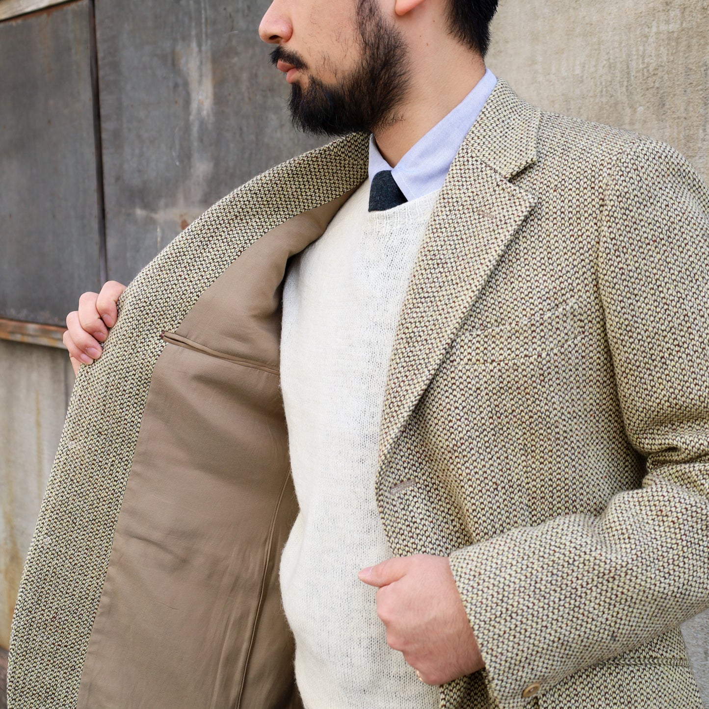 DUNN JACKET WOOL TWEED