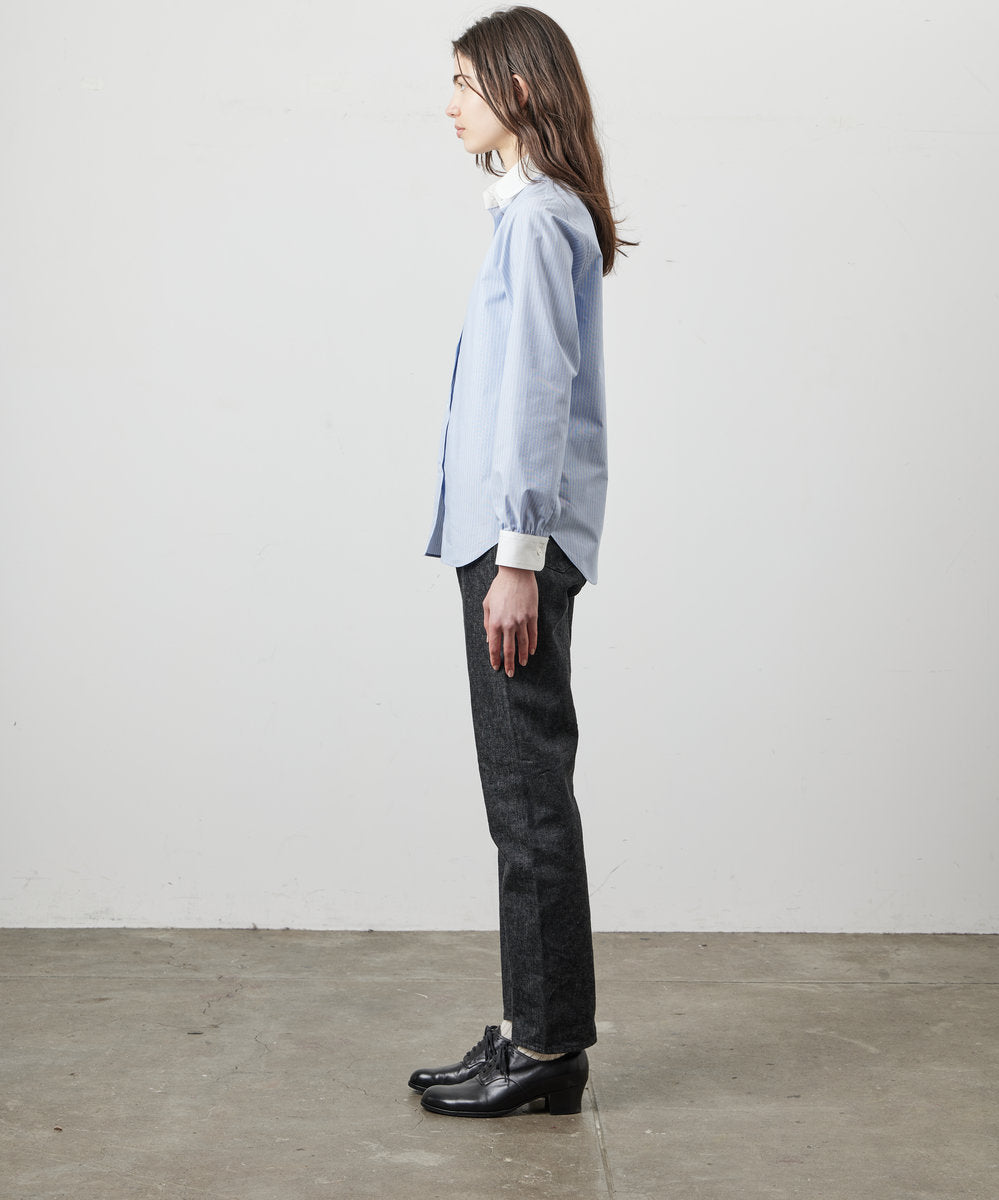 LiZZiE-R SHIRTS BLUE STRIPE