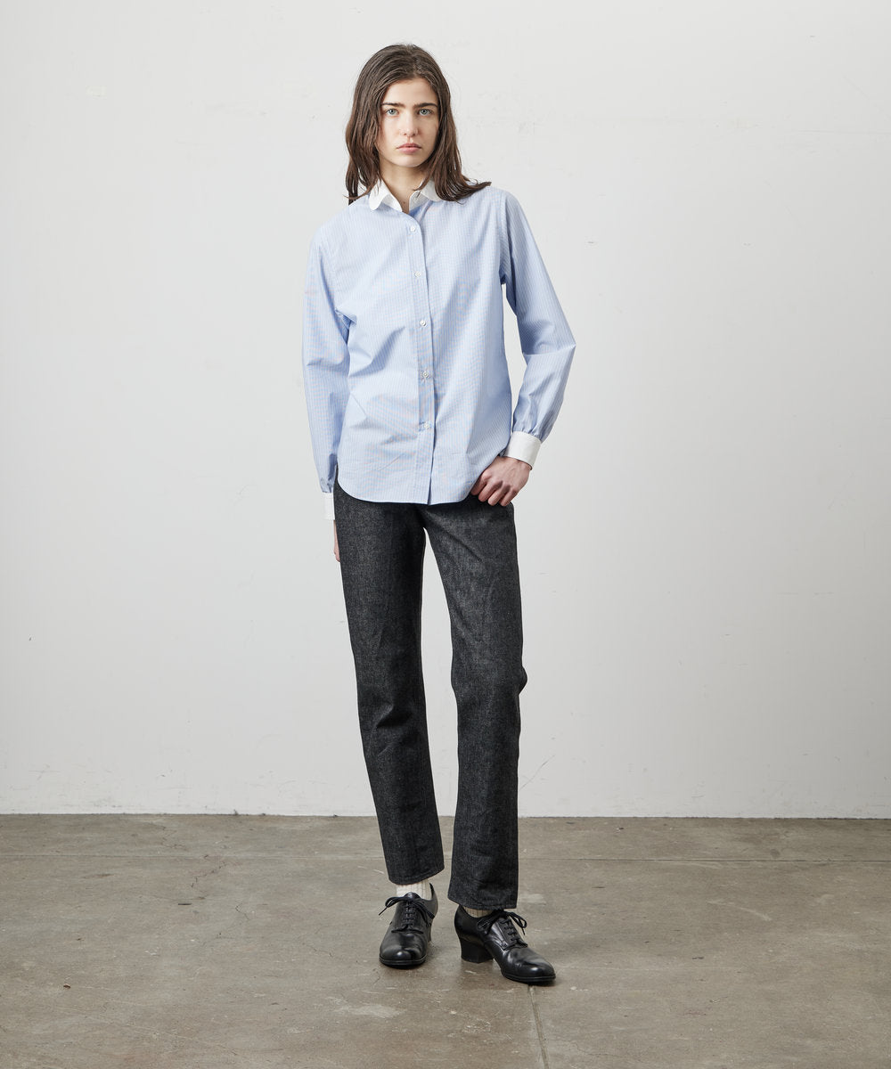 LiZZiE-R SHIRTS BLUE STRIPE