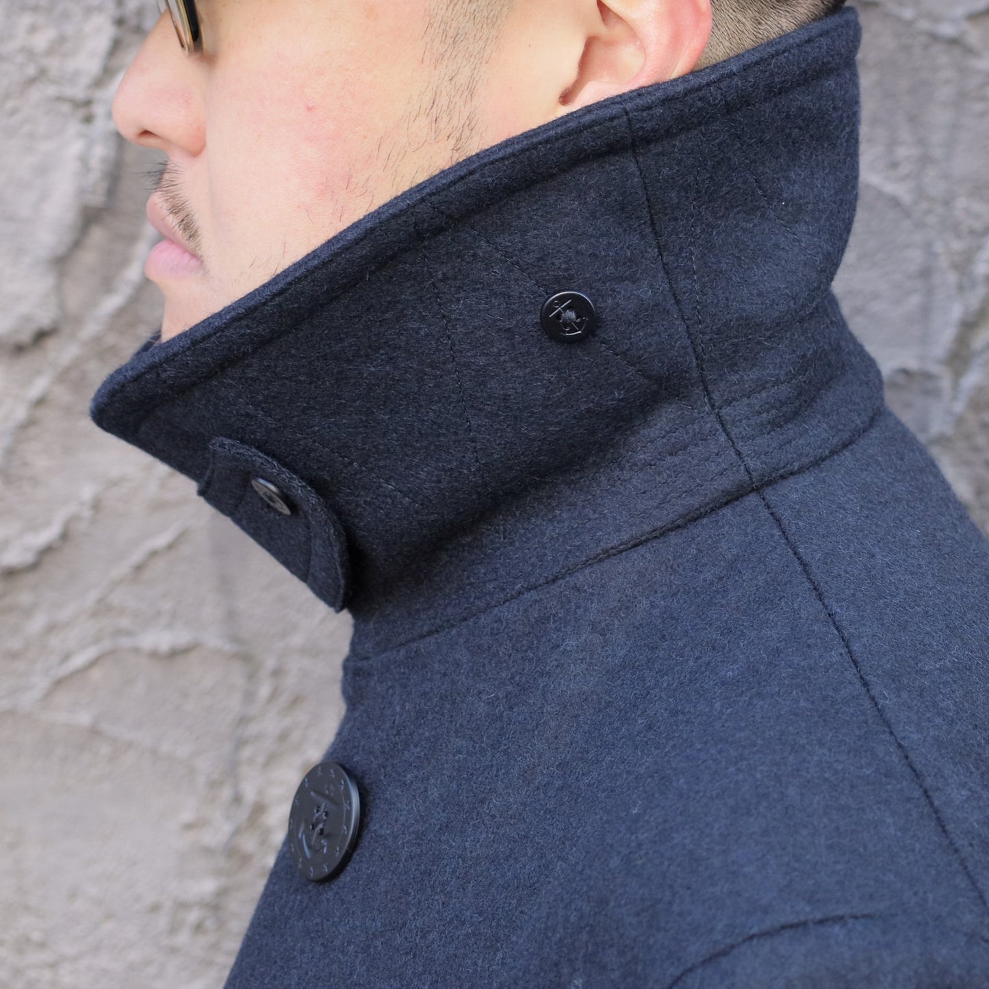 PEA COAT UNLINED MADE IN FRANCE