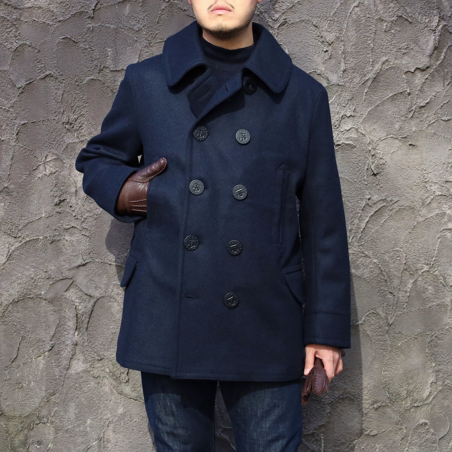 PEA COAT UNLINED MADE IN FRANCE