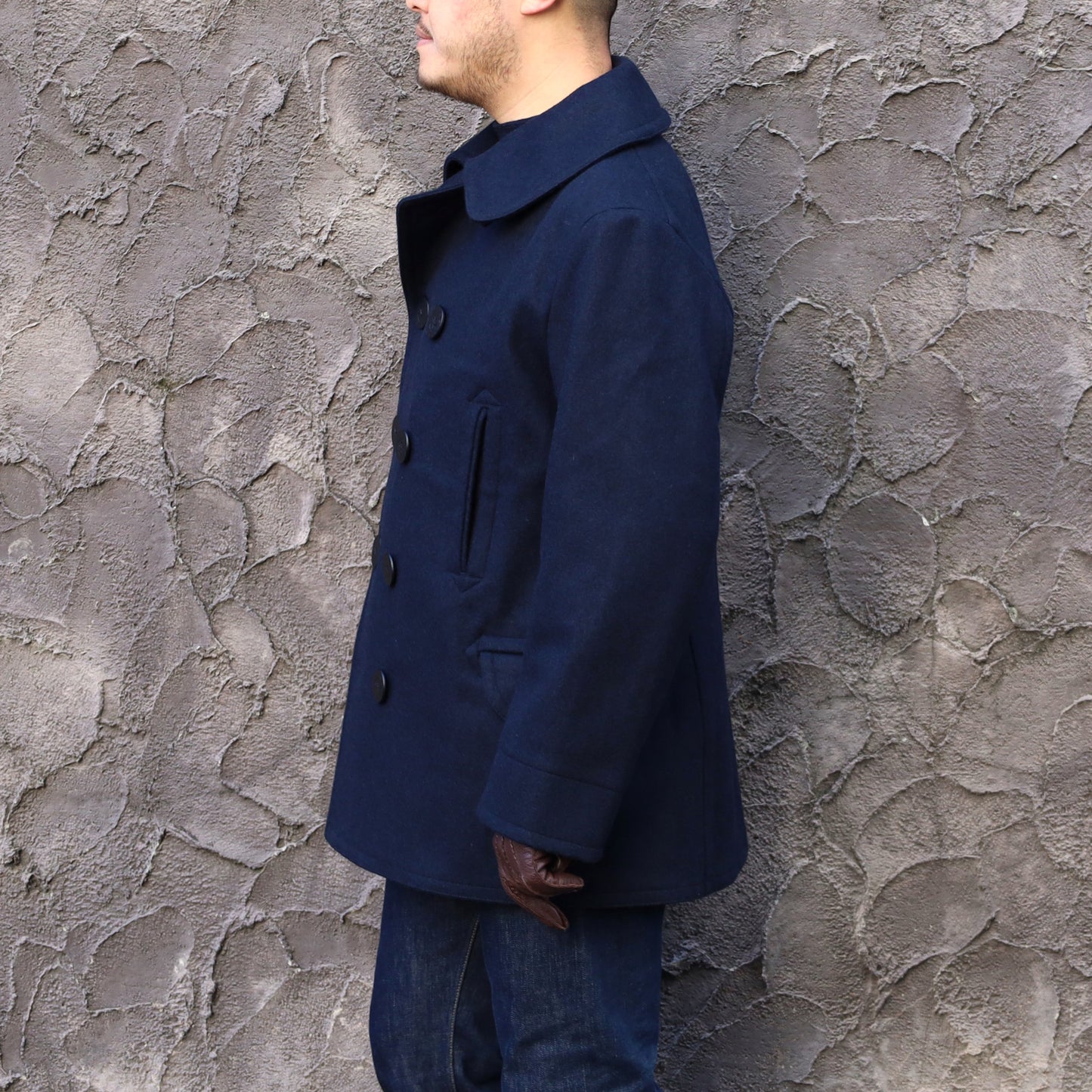 PEA COAT UNLINED MADE IN FRANCE