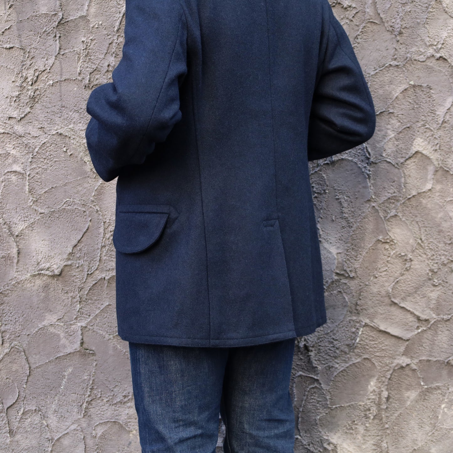 PEA COAT UNLINED MADE IN FRANCE