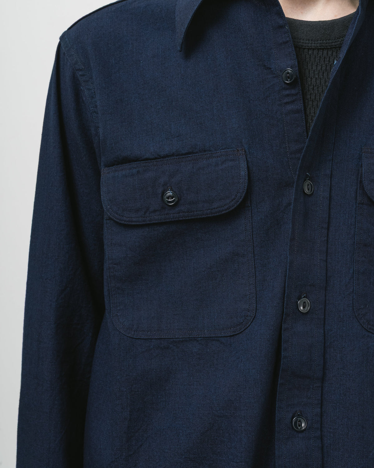 PETER CHAMBRAY DK.INDIGO