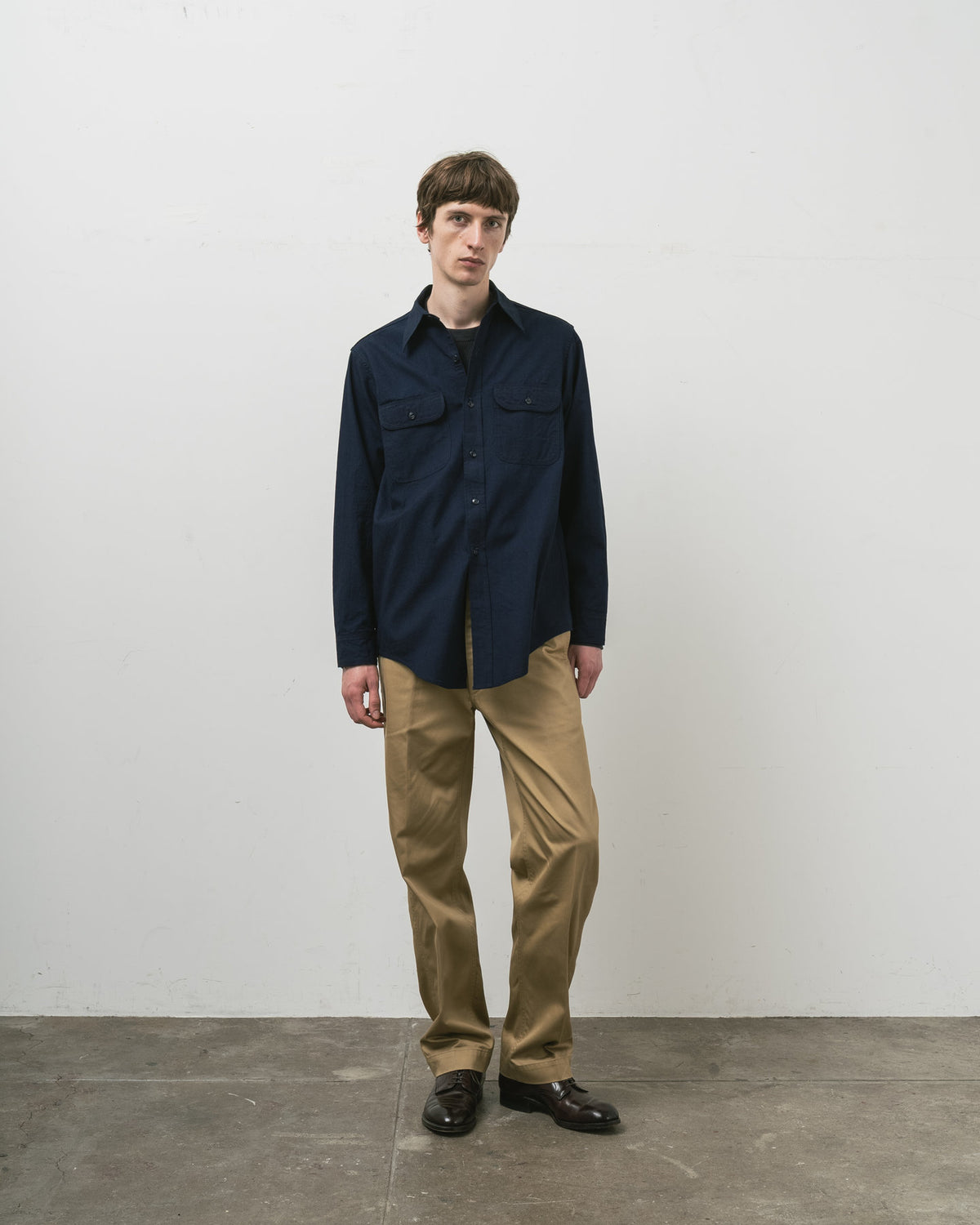 PETER CHAMBRAY DK.INDIGO