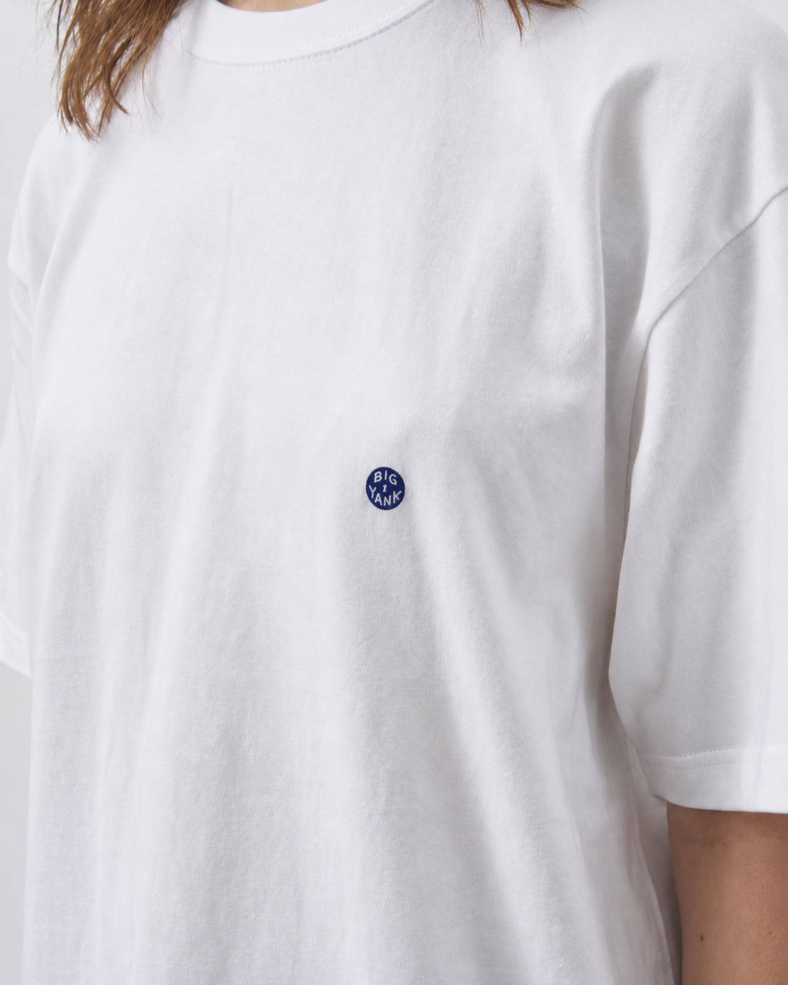 BIG YANK DIAMOND BACK TEE WHITE