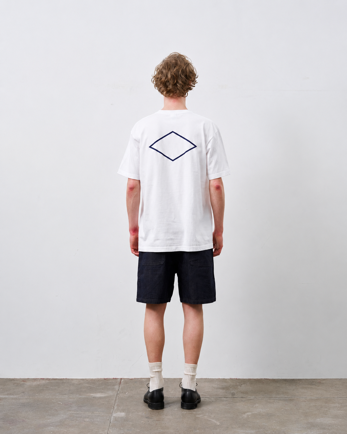 BIG YANK DIAMOND BACK TEE WHITE
