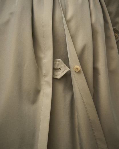 SINGLE RAGLAN COAT Ⅹ GABARDINE BEIGE