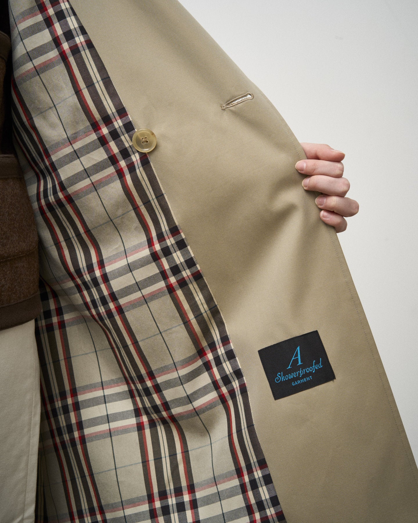 SINGLE RAGLAN COAT Ⅹ GABARDINE BEIGE