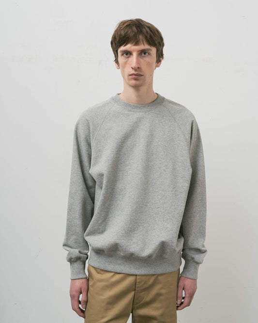 【Restock on Saturday, October 3rd】 SWEAT SHIRTS RAGLAN SLEEVE CREW NECK GRAY