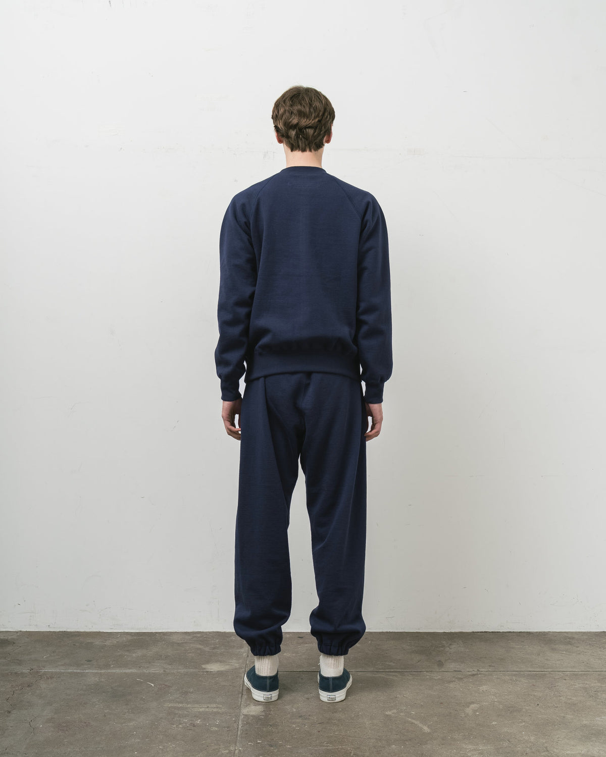 【Restock on Saturday, October 3rd】 SWEAT SHIRTS RAGLAN SLEEVE CREW NECK NAVY