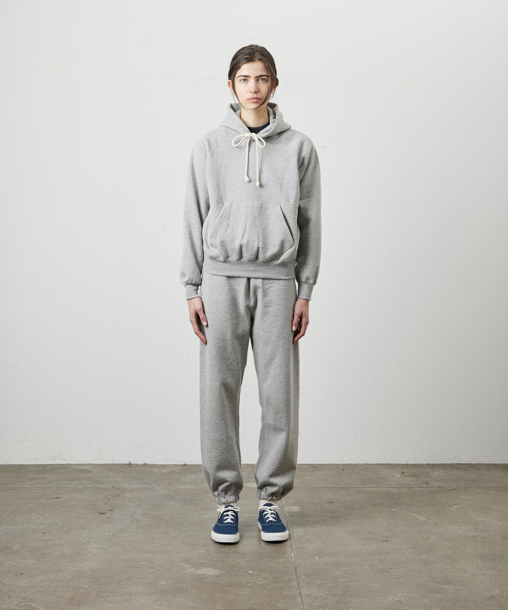 SWEAT PARKA RAGLAN SLEEVE GRAY