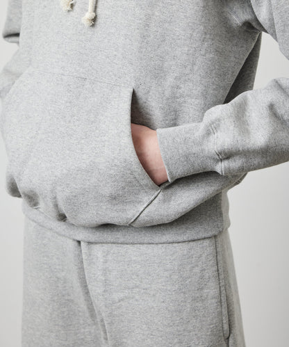 SWEAT PARKA RAGLAN SLEEVE GRAY