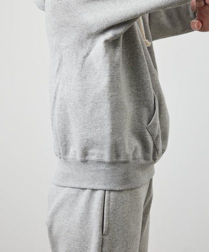 SWEAT PARKA RAGLAN SLEEVE GRAY
