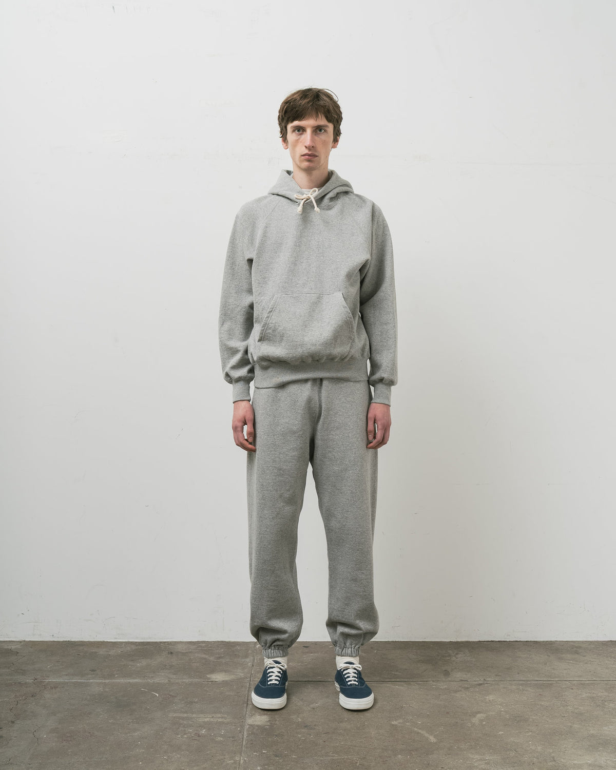 SWEAT PARKA RAGLAN SLEEVE GRAY