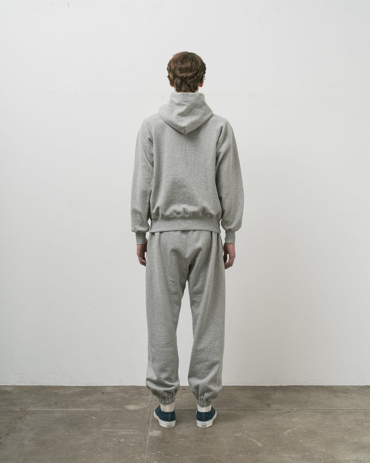 SWEAT PARKA RAGLAN SLEEVE GRAY
