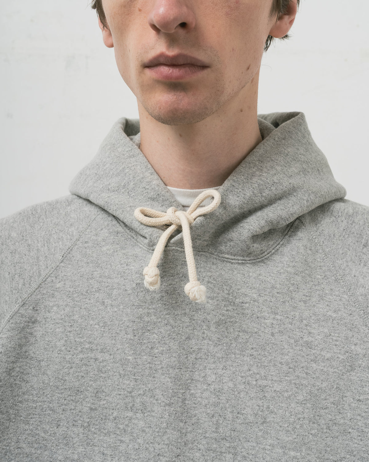 SWEAT PARKA RAGLAN SLEEVE GRAY
