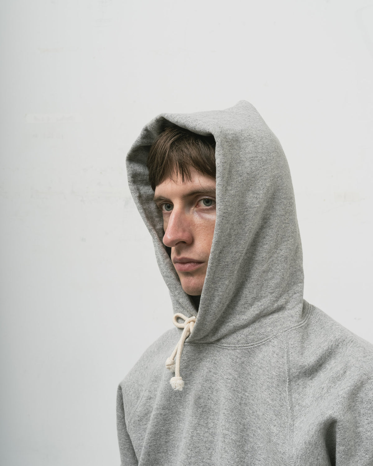 SWEAT PARKA RAGLAN SLEEVE GRAY