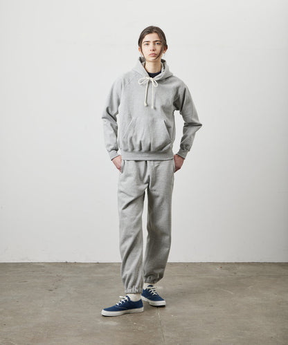 SWEAT PARKA RAGLAN SLEEVE GRAY