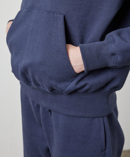 SWEAT PARKA RAGLAN SLEEVE NAVY