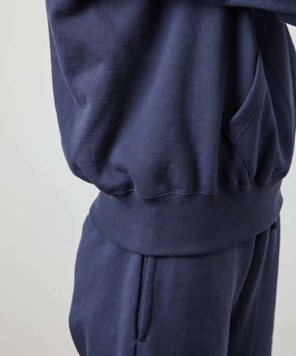 SWEAT PARKA RAGLAN SLEEVE NAVY