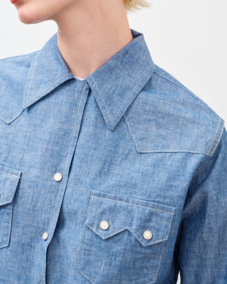 SiSSY SHIRTS CHAMBRAY