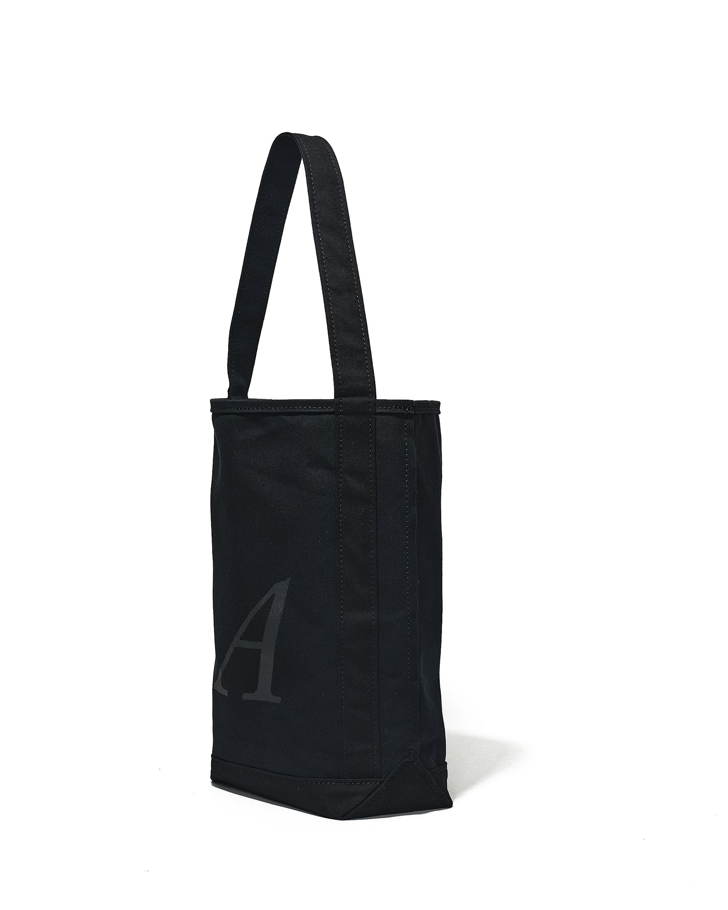ANATOMICA by TEMBEA BAGUETTE TOTE COTTON CANVAS BLACK