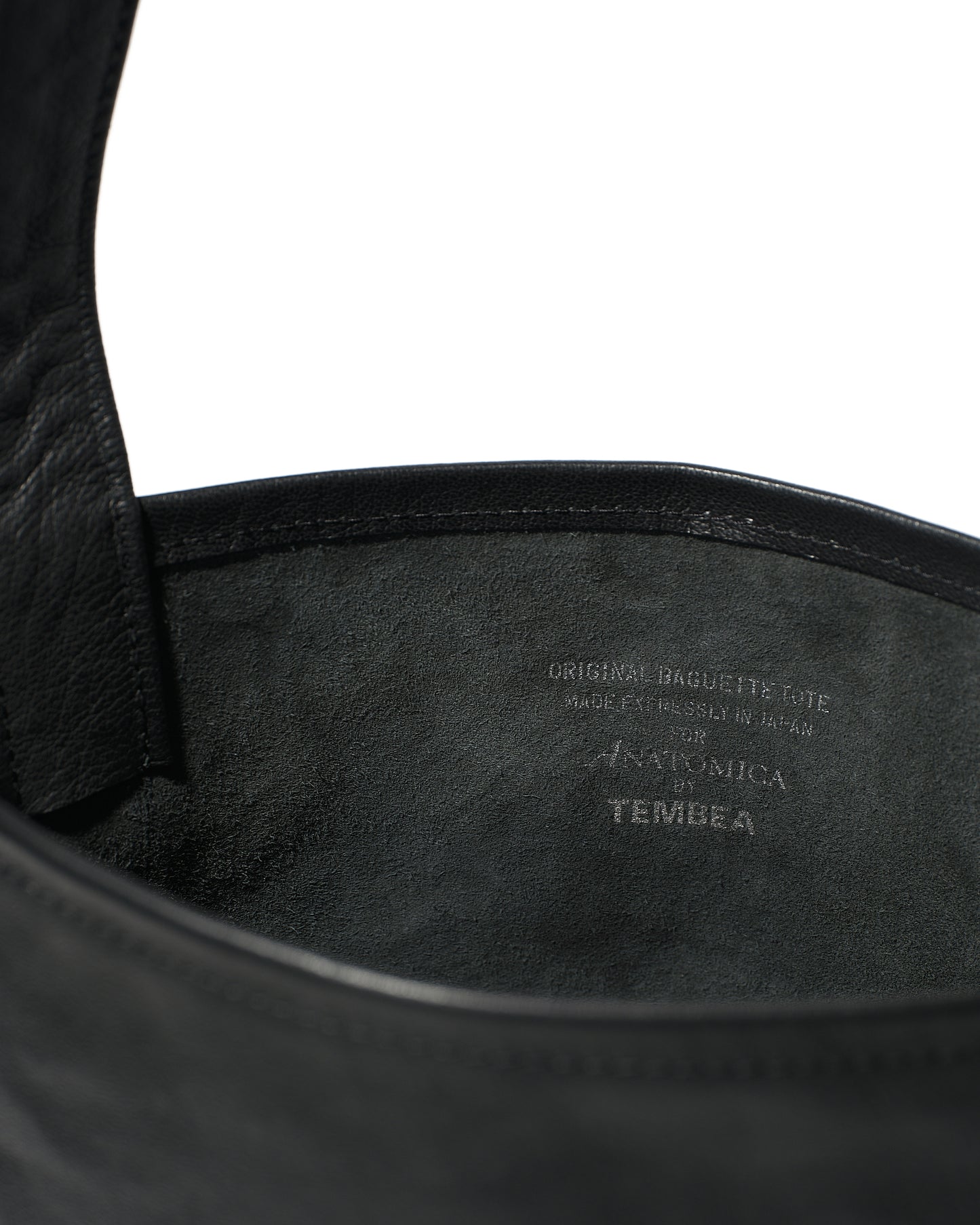 ANATOMICA by TEMBEA BAGUETTE TOTE GOAT LEATHER