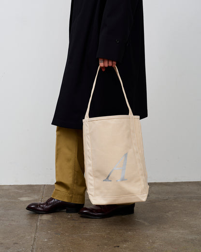 ANATOMICA×TEMBEA BAGUETTE TOTE COTTON CANVAS NATURAL