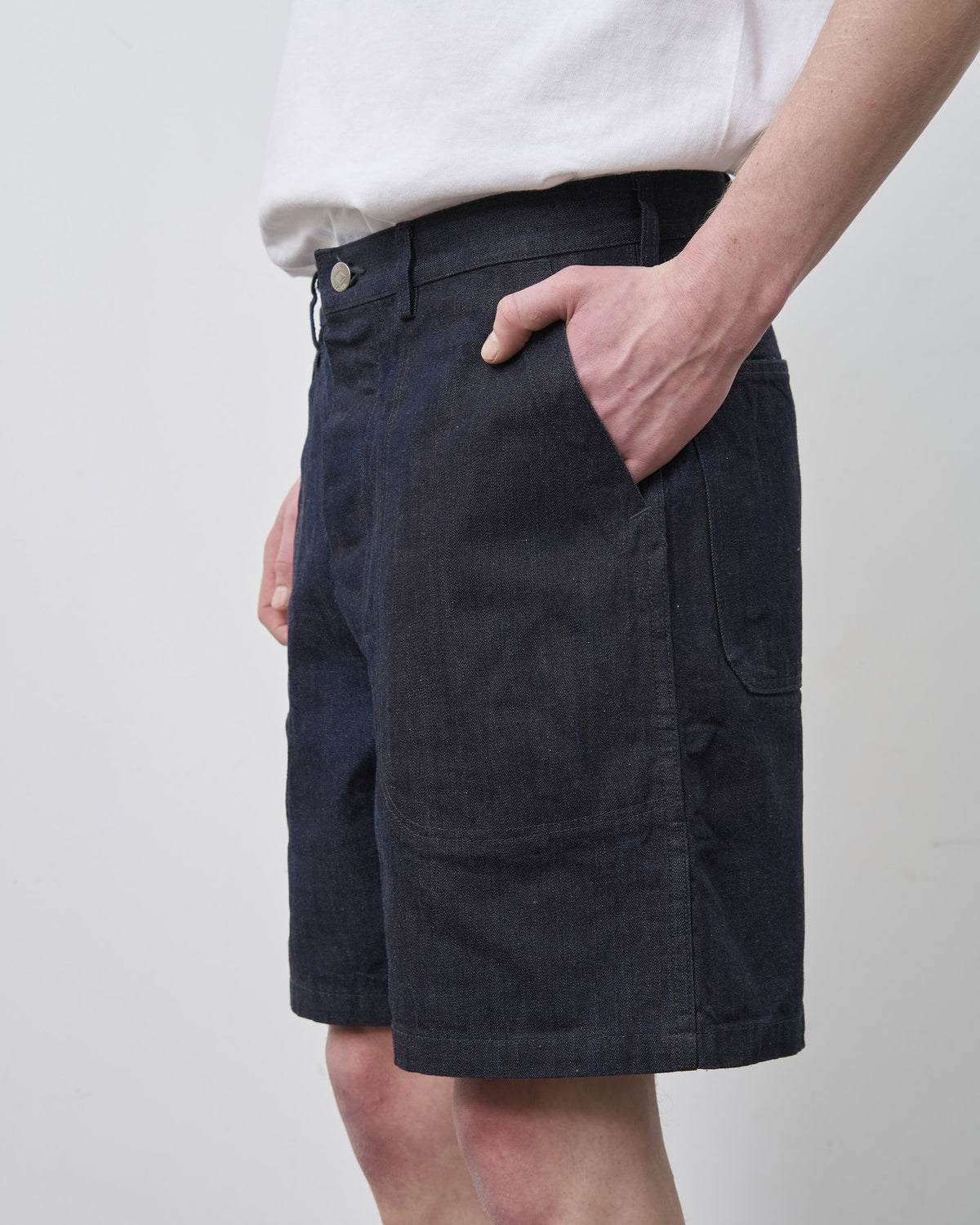 BIG YANK  U.S.NAVY UTILITY DENIM SHORTS