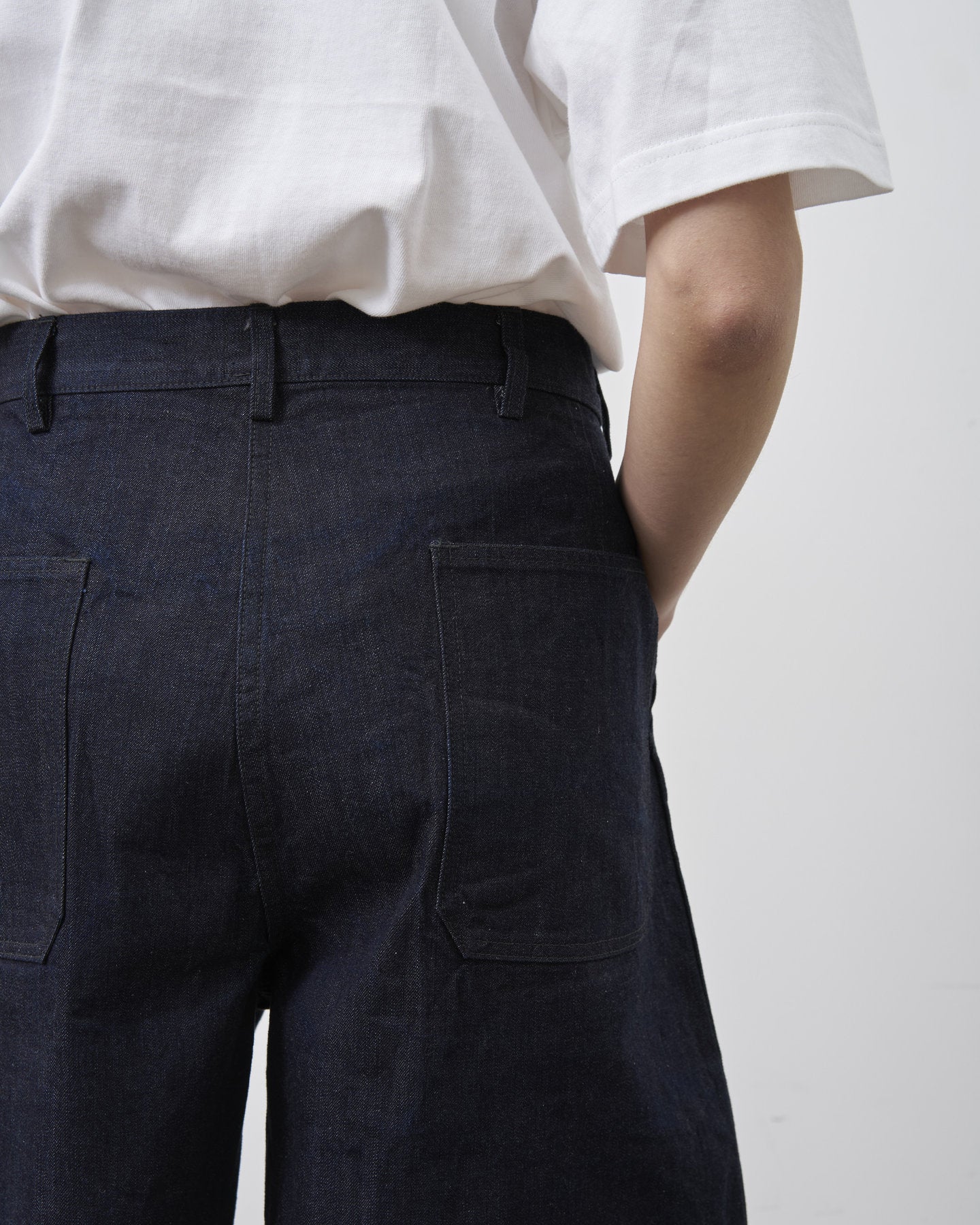 BIG YANK  U.S.NAVY UTILITY DENIM SHORTS
