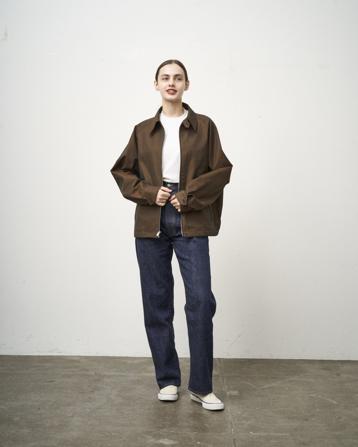ANATOMICA by BRAGGIN' DRAGON VAN NUYS JACKET BROWN