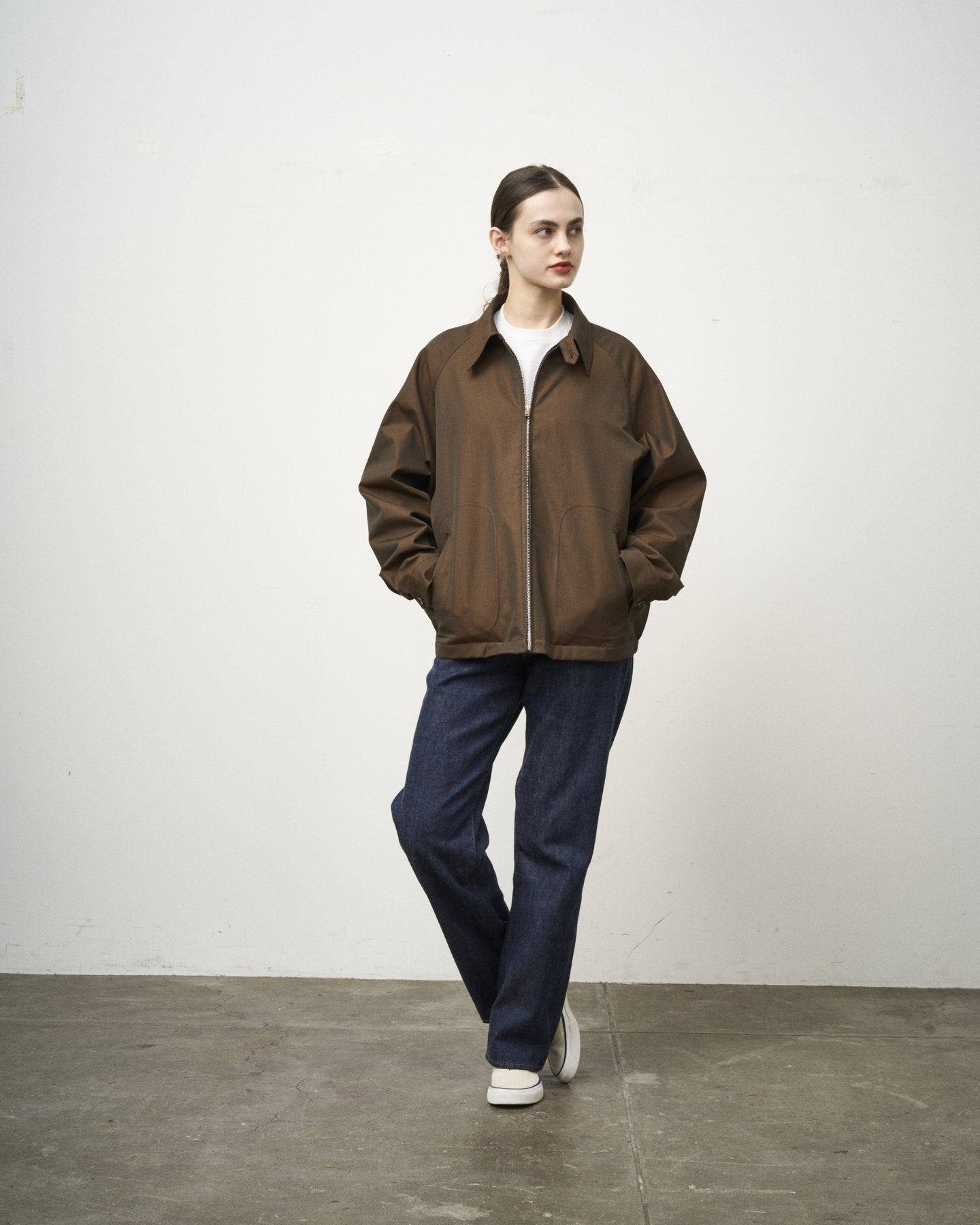 ANATOMICA by BRAGGIN' DRAGON VAN NUYS JACKET BROWN